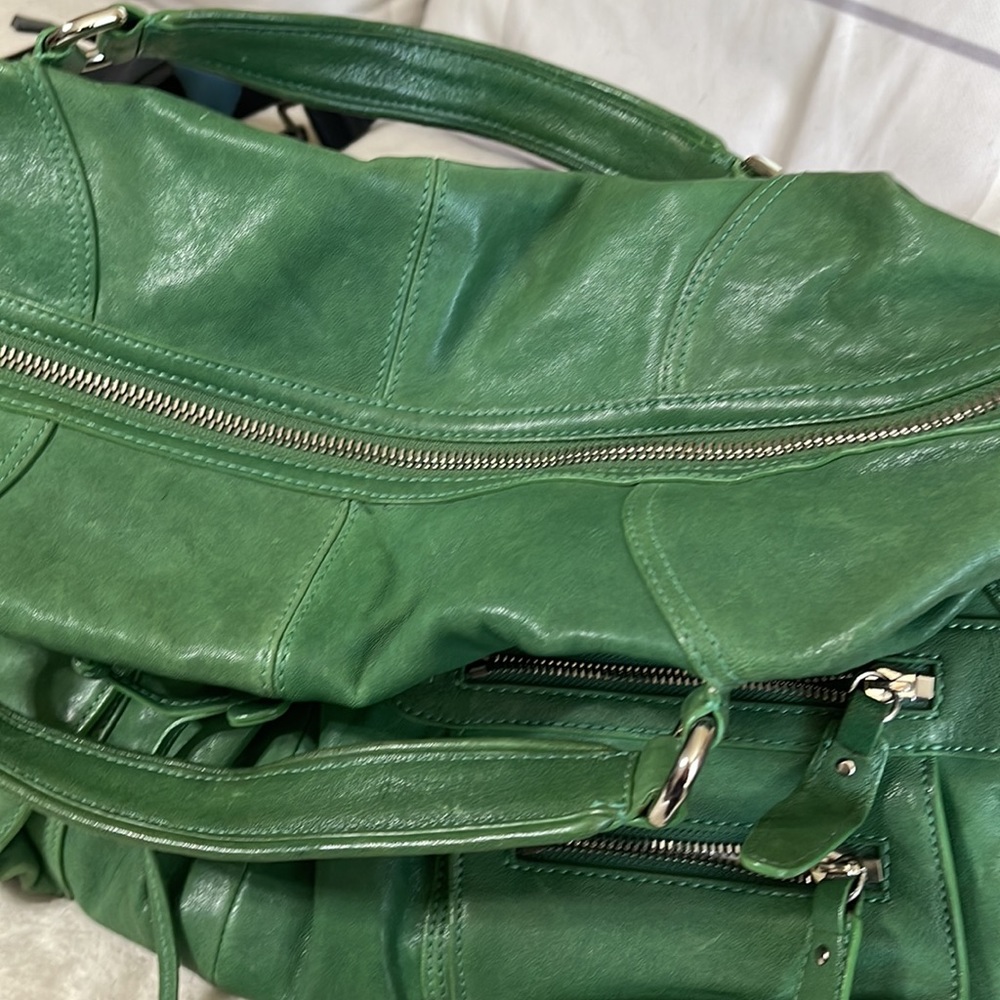 Green Andrew Marc leather bag - Picture 7 of 12